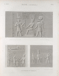 Esné [Isnâ] (Latopolis). Bas-reliefs du portique.