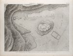 Thèbes. Memnonium [Ramesseum]. Plan topographique de divers monumens située au nord du tombeau d'Osymandyas.