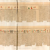 Thèbes. Hypogées. Manuscrit sur papyrus en caractères hiéroglyphiques. Troisième partie.