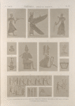 Thèbes. Bybân el-Molouk [Bîbân al-Mulûk]. 1-6.10-15. Peintures receuillies dans le 5-e tombeau des rois à l'est; 4.7-9. Autres peintures des tombeaux.