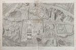Thèbes. Karnak. Plan topographique des ruines.