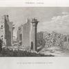 Thèbes. Karnak. Vue de palais prise de l'intérieur de la cour.