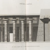 Thèbes. Karnak. 1-3. Deuxième partie de la coupe longitudinale du palais.