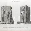 Thèbes. Karnak. Vues d'un bloc en granit orné de six figures, trouvé près de la galerie du palais.
