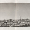 Thèbes. Karnak. Vue générale des propylées et de ruines du palais prise du nord-est.