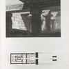 Thèbes. Karnak. Vue intérieurs et plan du Grand Temple du sud.