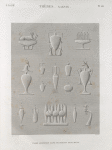 Thèbes. Karnak. Vases dessinés dans plusieurs monumens.