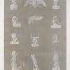 Thèbes. Karnak. Détails de figures, tirés des bas-reliefs de divers édifices.