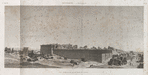 Denderah [Dandara] (Tentyris). Vue générale des ruines prise de l'ouest.
