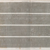 Denderah [Dandara] (Tentyris). Détail de quatre soffites du portique du Grand Temple.