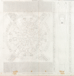 Denderah [Dandara] (Tentyris). Zodiaque sculpté au plafond de l'une des salles supérieures du Grand Temple. [Outline]