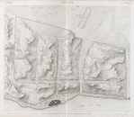 Antinoë [Antinoöpolis]. Plan topographique des ruines et de l'enceinte de la ville.