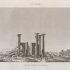 Antinoë [Antinoöpolis]. Vue du portique du Théatre.