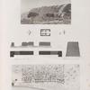 Heptanomide. 1.3-5. Vue et détails des ruines d'el-Deyr; 2. Plan d'un édifice ruiné à el-Deyr; 6-10. Plan général d'une ancienne ville et détails d'une porte en briques, à el-Tell [Tell el-Amarna].