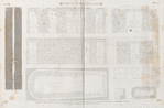 Environs de Babylone (Le Kaire) [Cairo]. 1. Fragment trouvé près de la porte du Château du Kaire; 2-10. Plans, coupe, élévations et sculptures extérieures d'un sarcophage en granit, trouvé à Qala't el-Kabch, sous la Mosquée de Touloun.