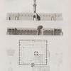 Alexandrie [Alexandria]. Plan, élévation, coupe et détails d'une ancienne basilique, vulgairement nommée Mosquée de St. Athanase.