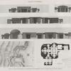 Alexandrie [Alexandria]. Plan, coupes et détails d'un monument souterrein, situé à l'ouest de la ville antique.