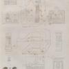 Papyrus, hiéroglyphes, inscriptions et médailles. 1.2. Pierre avec inscription, trouvée à Edfoû; 3-5.11.12. Bas-reliefs; 6-8. Autel en pierre; 9. Buste en albâtre; 10. Étoffe brodée en couleur.