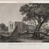 Environs du Kaire [Cairo]. 1. Vue de l'aqueduc situé près le Vieux Kaire, prise de l'île de Roudah [el-Rôda].