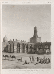 Le Kaire [Cairo]. Vue d'une ancienne mosquées située près de Bâb el-Nasr.