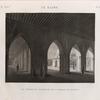 Le Kaire [Cairo]. Vue perspective intérieure de la Mosquée de Touloun.