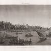Le Kaire [Cairo]. Vue de la place Ezbekyeh [Ezbekîya], côté du sud.