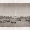 Le Kaire [Cairo]. Vue de la place Ezbekyeh [Ezbekîya], côté de l'ouest et du nord-ouest.