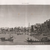 Le Kaire [Cairo]. Vue de la place Ezbekyeh [Ezbekîya], côté de l'ouest.