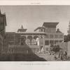 Le Kaire [Cairo]. Vue intérieure de la maison d'Osmân Bey.