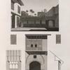 Le Kaire [Cairo]. 1-3. Porte d'entrée et détails de la maison de Hasan Kâchef; 4-6. Vue et détails de la treille du jardin.