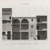 Le Kaire [Cairo]. Coupe de la maison d'Ibrâhym Kykheyd el-Sennary.