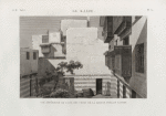 Le Kaire [Cairo]. Vue intérieure de l'une des cours de la maison d'Hasan Kâchef.