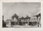 Le Kaire [Cairo]. Vue perspective d'une partie de la ville des tombeaux.