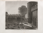 Le Kaire [Cairo] (Citadelle). Vue intérieure de la porte appelée Bâb el-Gebel.
