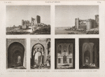 Alexandrie [Alexandria]. 1.2. Tours de l'enceinte des arabes, situées près du Port Vieux; 3-6. Vues intérieures de plusieurs tours de l'enceinte des arabes.