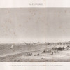 Alexandrie [Alexandria]. Vue de l'esplanade ou grande place du Port Neuf, et de l'enceinte des arabes, première partie.