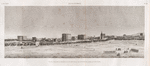 Alexandrie [Alexandria]. Vue de l'esplanade ou grande place du Port Neuf, et de l'enceinte des arabes, seconde partie.