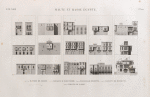 Malte et Basse Égypte. 1-4. Maisons de Malte [Malta]; 5-7. Maisons d'Alexandrie [Alexandria]; 8-10. Maisons de Rosette [Rosetta]; 11-13. Maisons de Damiette [Damietta]; 14-16. Maisons du Kaire [Cairo].