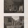 Arts et métiers. 1. Le teinturier; 2. Le cordier.