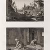 Arts et métiers. 1. Le charpentier et le scieur de long; 2. Le menuisier.