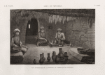 Arts et métiers. Vue intérieure de l'attélier du fabricant de poteries.