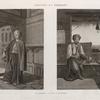 Costumes et portraits. 1. Le Mamlouk; 2. Le marin d'Alexandrie.