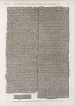 Inscriptions, monnoies et médailles. Inscriptions koufiques de la Mosquée de Touloun, gravées sur marbre.