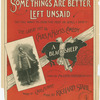 Somethings are better left unsaid