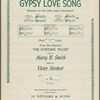 Gypsy love song