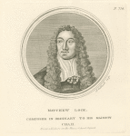 Matthew Lock. Composer in ordinary to His Majesty Cha. II.