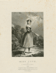 Miss Love, as a broom girl...