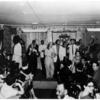 Acto a Marti gathering at Club Cubano Inter-Americano with Machito playing the maracas