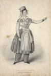 Miss Annette Mears, as the Daughter of the Regiment.