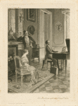 Felix Mendelssohn spielt von der Königin Vicotria.
